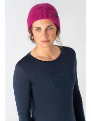 Super.natural Czapka beanie "City" w kolorze różowym rozmiar: onesize. Różowe czapki super.natural, bez wzorów, z wełny. Za 69.99 zł.