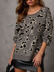 Milan Kiss Sweter w kolorze szaro-czarnym rozmiar: XL. Szare swetry Milan Kiss, xl, bez wzorów, bez ramiączek. Za 152.99 zł.