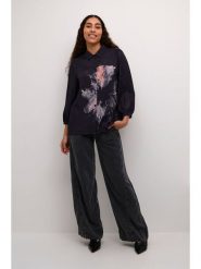 CULTURE Koszula w kolorze czarnym rozmiar: M. Czarne koszule Culture, m, bez wzorów, z włókna, bez kołnierzyka, bez ramiączek. Za 165.99 zł.