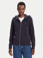 Gant Bluza Shield 4201412 Granatowy Regular Fit. Niebieskie bluzy GANT, xl, bez wzorów, z bawełny, bez kaptura. Za 579.99 zł.