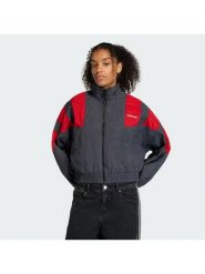 Adidas Bluza Blocked Washed KE5036 Szary Oversize. Szare bluzy Adidas, xs, bez wzorów, z syntetyku, bez kaptura. Za 398.99 zł.