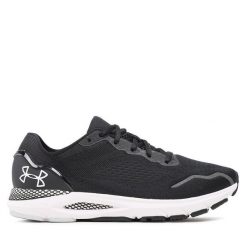 Buty do biegania Under Armour. Czarne obuwie sportowe Under Armour, bez zapięcia, do biegania. Za 279.99 zł.