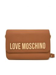 LOVE MOSCHINO Torebka JC4023PP1MKD0201 Brązowy. Brązowe torebki klasyczne Love Moschino, bez wzorów, ze skóry, bez dodatków. Za 459.99 zł.