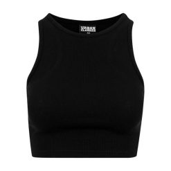 Top W Prążki Dla Pań I Panów. Czarne topy Urban Classics, xl, bez wzorów, bez kołnierzyka, bez ramiączek. Za 46.99 zł.