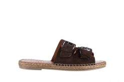 Klapki Bayla-161 059 510 Khaki, Zielony, Skóra naturalna. Zielone klapki Bayla, bez wzorów, ze skóry, bez obcasa. W wyprzedaży za 49.00 zł.