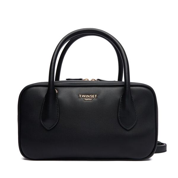 Torebka TWINSET. Czarne torebki klasyczne Twinset, bez wzorów, bez dodatków. Za 749.99 zł.