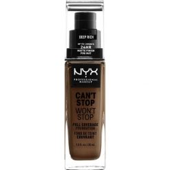 NYX Professional Makeup Ślub Nr 29 Mahogany 30 ml Podkłady 37 - DEEP RICH. Podkłady NYX Professional Makeup. Za 55.00 zł.