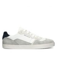 Groundies Skórzane buty "Nova Special" w kolorze szaro-białym do chodzenia na boso rozmiar: 36. Białe trampki Groundies, bez wzorów, ze skóry, bez zapięcia. Za 304.99 zł.