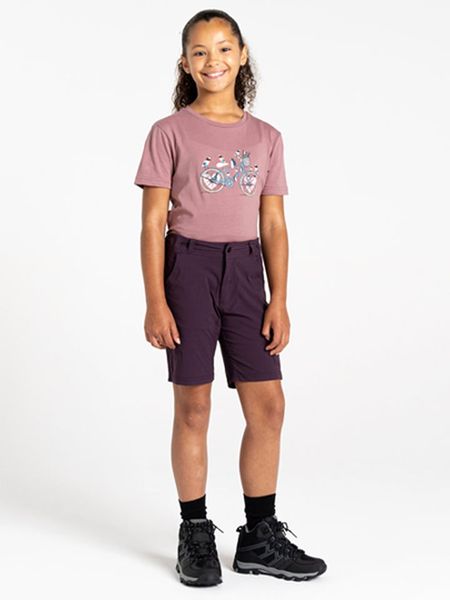 Dare 2b Szorty funkcyjne "Reprise II" w kolorze fioletowym rozmiar: 140. Różowe szorty Dare 2b, bez wzorów, z materiału. Za 70.41 zł.