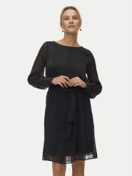 Vero Moda Sukienka koktajlowa Gedna 10335586 Czarny Regular Fit. Czarne sukienki Vero Moda, m, bez wzorów, z syntetyku, wizytowe, bez kołnierzyka, bez ramiączek. Za 199.99 zł.