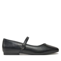 Baleriny Call It Spring. Czarne baleriny Call it Spring, bez wzorów, bez obcasa. Za 189.99 zł.