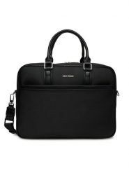 Gino Rossi Torba na laptopa 06A10936-3 Czarny. Czarne torebki klasyczne Gino Rossi, bez wzorów, z materiału, bez dodatków. Za 279.99 zł.