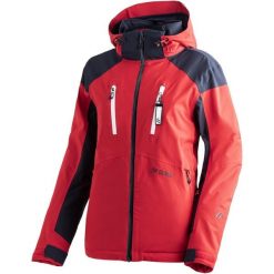 Damska kurtka narciarska Maier Sports Vratna. Czerwone kurtki narciarskie Maier Sports, bez wzorów, z materiału, bez kaptura, narciarskie. Za 1,451.95 zł.