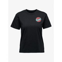 Koszulka bawełniana damska Black Diamond Rope Badge SS Tee. Czarne koszulki sportowe Black Diamond, bez wzorów, z bawełny, bez ramiączek. Za 135.99 zł.