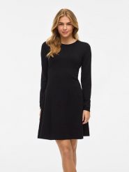 Vila Sukienka "Vicomfy" w kolorze czarnym rozmiar: XL. Czarne sukienki Vila, xl, bez wzorów, bez kołnierzyka, bez ramiączek, mini. Za 134.95 zł.