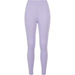 Damskie techniczne legginsy z wysoką talią Urban Classics GT. Niebieskie legginsy Urban Classics, bez wzorów. Za 175.50 zł.