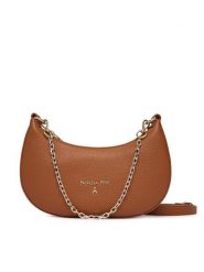 Patrizia Pepe Torebka 8B0309/L001-R877 Brązowy. Brązowe torebki klasyczne Patrizia Pepe, bez wzorów, ze skóry, bez dodatków. Za 869.99 zł.