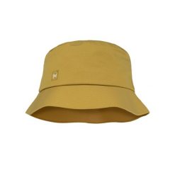 Kapelusz BUFF RAIN BUCKET HAT SOLID GINGKO. Żółte kapelusze Buff, bez wzorów. Za 219.90 zł.