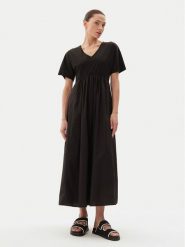 Weekend Max Mara Sukienka codzienna Brozno 2515621082 Czarny Relaxed Fit. Czarne sukienki Weekend Max Mara, na co dzień, xs, bez wzorów, z bawełny, bez kołnierzyka, bez ramiączek, proste. Za 699.99 zł.