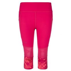 Legginsy damskie 3/4 Kilpi SOLAS-W. Czerwone legginsy Kilpi, s, bez wzorów, z materiału, z podwyższonym stanem. Za 112.21 zł.