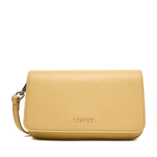 Torebka Lasocki. Żółte listonoszki Lasocki, bez wzorów, bez dodatków. Za 129.99 zł.