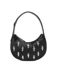 KARL LAGERFELD Torebka A1W30117 Czarny. Czarne torebki klasyczne KARL LAGERFELD, bez wzorów, ze skóry, bez dodatków. Za 499.99 zł.