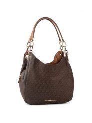 MICHAEL Michael Kors Torebka Lillie 30T9G0LE3B Brązowy. Brązowe torebki klasyczne MICHAEL Michael Kors, bez wzorów, ze skóry, bez dodatków. Za 1,359.00 zł.