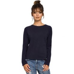 Be Wear Koszulka w kolorze granatowym rozmiar: XXL. Niebieskie bluzki Be Wear, xxl, bez wzorów, bez kołnierzyka, bez ramiączek. Za 83.42 zł.