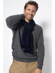 Perfect Cashmere Kaszmirowy szal "Kelly" w kolorze granatowym - 200 x 30 cm rozmiar: onesize. Niebieskie szaliki Perfect Cashmere, bez wzorów, z kaszmiru. Za 269.11 zł.