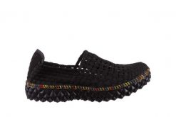 Półbuty Rock Full Breath Bin Black With Tutti Frutti Binding 23 032956, Czarny, Materiał - 40. Czarne obuwie sportowe Rock Spring, na lato, z materiału, bez zapięcia. W wyprzedaży za 164.99 zł.