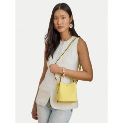 Torebka LAUREN RALPH LAUREN. Żółte torebki klasyczne Lauren Ralph Lauren, bez wzorów, bez dodatków. Za 1,069.00 zł.