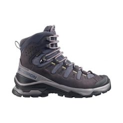 Obuwie Wędrówki z plecakiem Kobiety QUEST 5 GORE TEX. Fioletowe trekkingi Salomon, z gore-texu, do biegania. Za 949.00 zł.