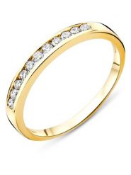 Diamant Exquis Złoty pierścionek z diamentami rozmiar: 56. Żółte pierścionki Diamant Exquis, z diamentem, złote. Za 1,779.06 zł.