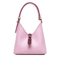 Torebka Furla. Czerwone torebki klasyczne Furla, bez wzorów, bez dodatków. Za 989.99 zł.