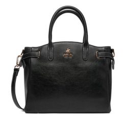 Torebka Beverly Hills Polo Club. Czarne torebki klasyczne Beverly Hills Polo Club, bez wzorów, bez dodatków. Za 269.99 zł.