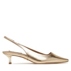 Sandały Steve Madden. Żółte sandały Steve Madden, bez wzorów, bez obcasa, na szpilce, bez zapięcia. Za 409.99 zł.