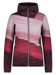 CMP Kurtka hybrydowa w kolorze różowo-bordowym rozmiar: 38. Czerwone kurtki sportowe CMP, s, bez wzorów, z materiału, bez kaptura, outdoorowe, primaloft. Za 273.39 zł.