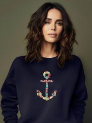 WOOOP Bluza w kolorze granatowym rozmiar: XL. Niebieskie bluzy Wooop, xl, bez wzorów, bez kaptura. Za 108.99 zł.