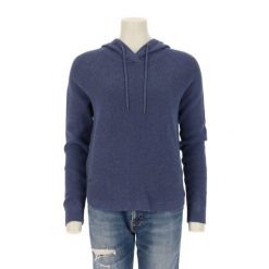 Second life - Damska niebieska bluza z kapturem - Jak nowy. Niebieskie bluzy RALPH LAUREN, bez wzorów, z kapturem. Za 127.76 zł.