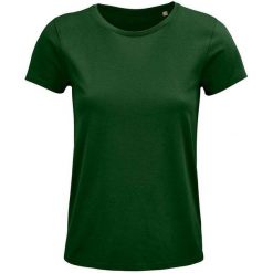 Koszulka Damska/pań Crusader. Zielone bluzki SOL'S, l, bez wzorów, sportowe, bez kołnierzyka, bez ramiączek. Za 37.99 zł.