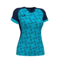 Koszulka do piłki nożnej damska Joma Supernova III. Czerwone bluzki Joma, s, bez wzorów, sportowe, bez kołnierzyka, bez ramiączek. Za 132.50 zł.
