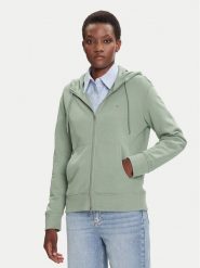 Gant Bluza Shield 4201412 Zielony Regular Fit. Zielone bluzy GANT, l, bez wzorów, z bawełny, bez kaptura. Za 579.99 zł.