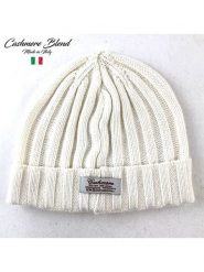 MILANO AMOUR Czapka w kolorze kremowym z dodatkiem kaszmiru rozmiar: onesize. Brązowe czapki MILANO AMOUR, z aplikacjami, z kaszmiru. Za 161.34 zł.