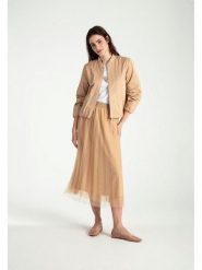 More & More Spódnica w kolorze beżowym rozmiar: 38. Brązowe spódnice More & More, bez wzorów, midi. Za 104.99 zł.