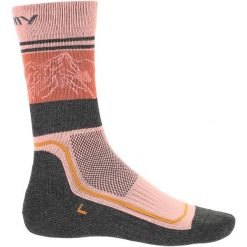 Skarpety trekkingowe damskie Viking Boosocks Heavy Bamboo Lady. Czerwone skarpety Viking, bez wzorów. Za 49.90 zł.