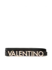 Valentino Pasek Damski Belty VCS6W555 Czarny. Czarne paski Valentino, bez wzorów, ze skóry. Za 179.99 zł.