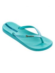 Ipanema Japonki "Anat Lolita" w kolorze niebieskim rozmiar: 40. Niebieskie klapki Ipanema, bez wzorów, z otwartym noskiem, bez obcasa. Za 76.69 zł.