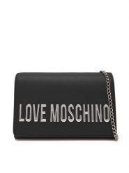 LOVE MOSCHINO Torebka JC4103PP0NKD000B Czarny. Czarne torebki klasyczne Love Moschino, bez wzorów, ze skóry, bez dodatków. Za 709.99 zł.