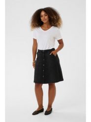 Cream Spódnica dżinsowa w kolorze czarnym rozmiar: 46. Czarne spódnice Cream, na co dzień, bez wzorów, midi, proste. Za 152.99 zł.