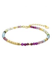 Luxenter Bransoletka z kryształami rozmiar: onesize. Żółte bransoletki Luxenter, z kryształem, srebrne. Za 156.98 zł.